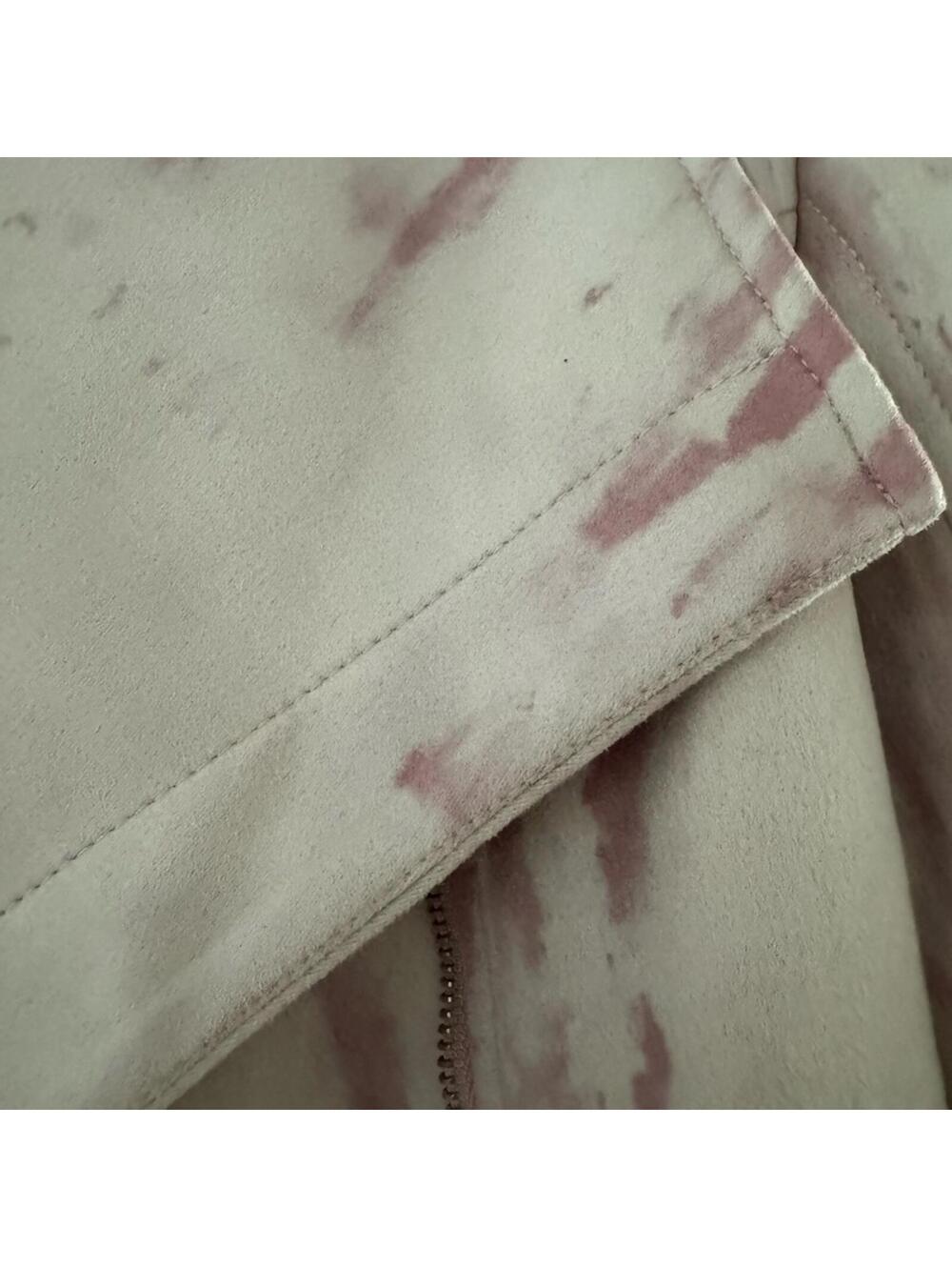 Venus Tie Dye Faux Suede Jacket - Picture 3 of 8